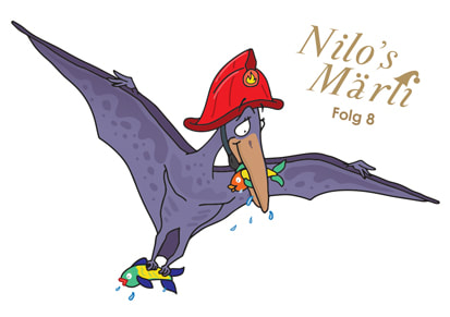 Dino-Sticker von Nilo's Märli - Gratis bestellen!